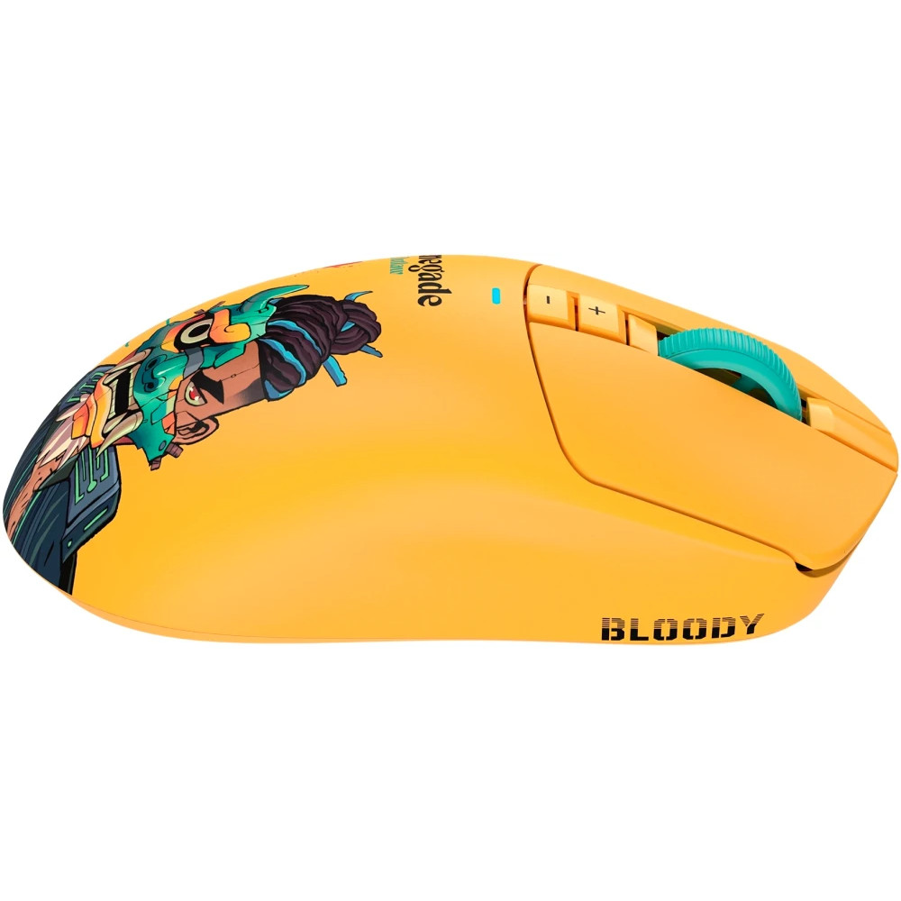 Мышь Bloody R72 Ultra Duo Renegade Yellow R72 ULTRA DUO RENEGADE Игровые, Беспроводная - миниатюра 5