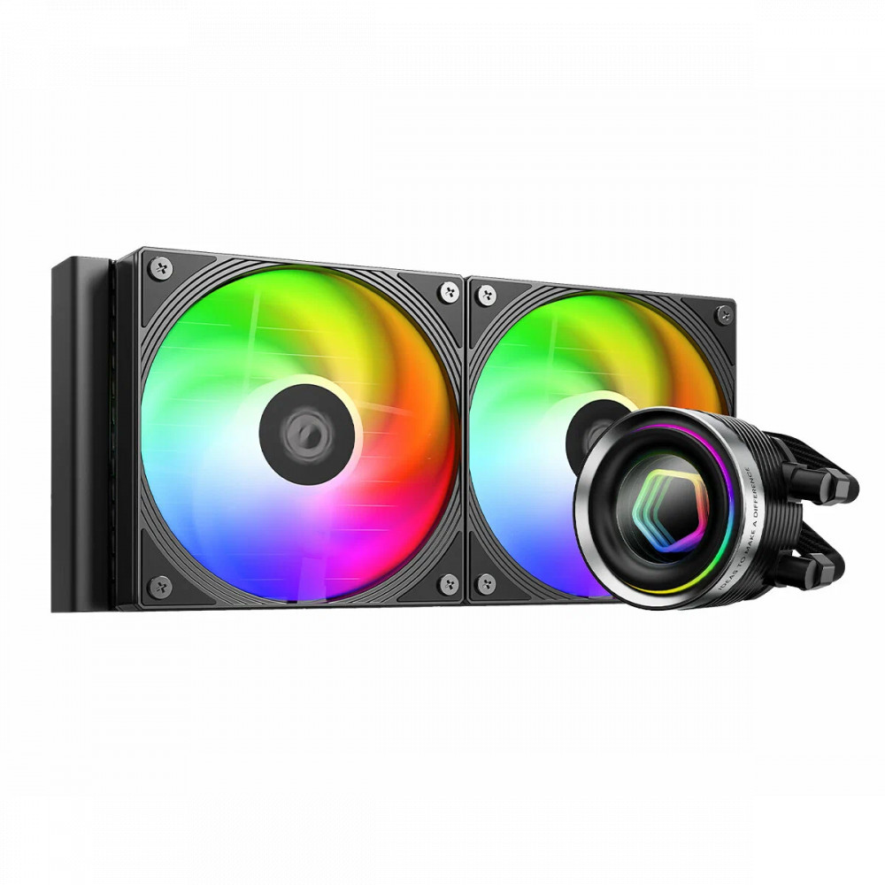 Система охлаждения ID-Cooling FX240 INF Black Для процессора — фото товара