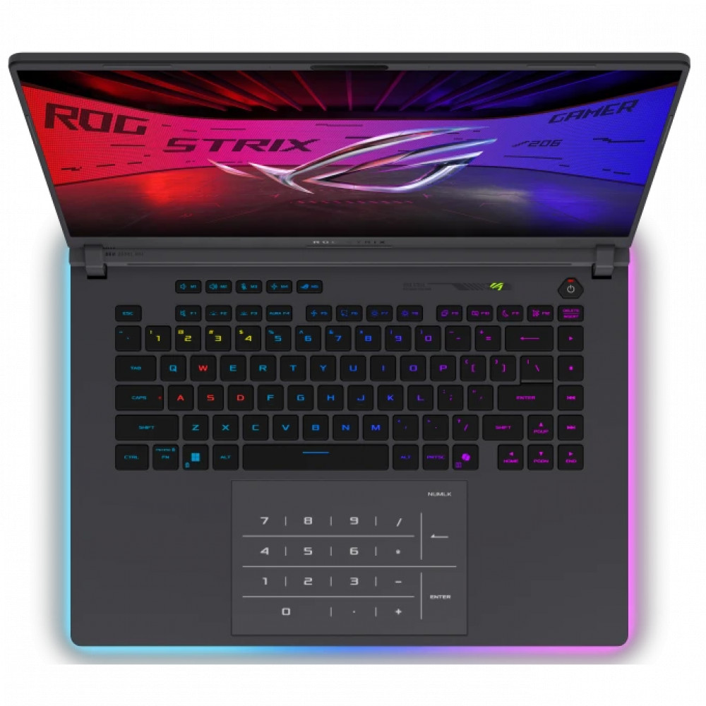 Ноутбук Asus ROG Strix G16 G615JHR-S5039 90NR0LL1-M001B0 16 ", WQXGA 2560x1600 (16:10), Intel, Core i7, 16 Гб, 1 ТБ, nVidia GeForce RTX 5050 - миниатюра 2