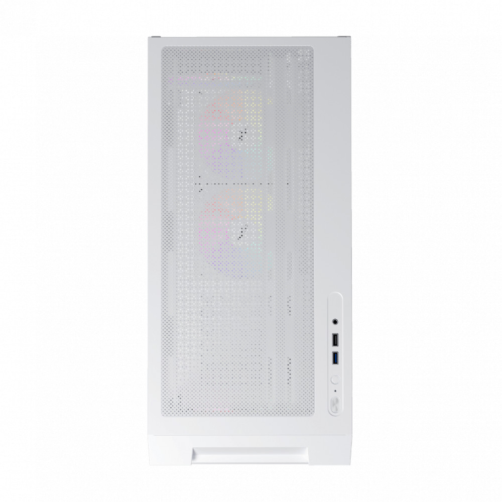 Корпус 1STPLAYER AU6 White AU6-WH-2FA7-14-W-2FA7R-W-1FA7-W Mini-Tower - миниатюра 4
