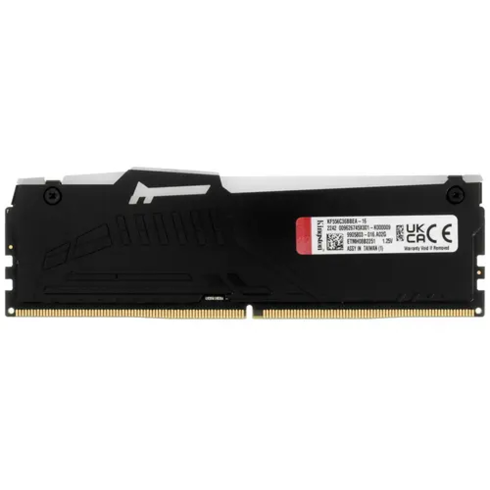 ОЗУ Kingston FURY Beast Black AMD RGB KF556C36BBEA-16 DIMM, DDR5, 16 Гб, 5600 МГц - миниатюра 3