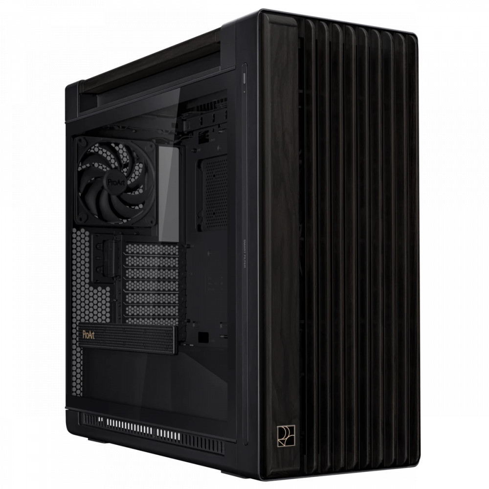 Корпус Asus PROART PA602 WOOD METAL PROART PA602 WOOD METAL PWM BLACK Mid-Tower — фото товара