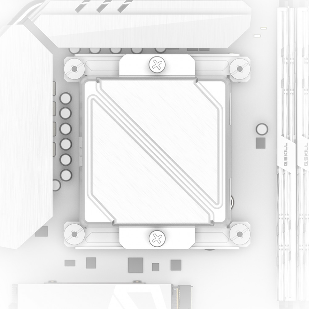 Система охлаждения ID-Cooling Dashflow 240 Basic White DASHFLOW 240 BASIC WHITE Для процессора - миниатюра 5