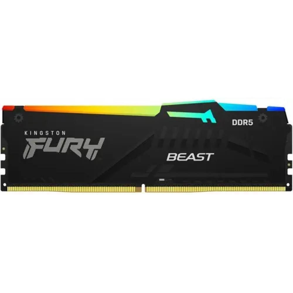 ОЗУ Kingston FURY Beast Black AMD RGB KF556C36BBEA-16 DIMM, DDR5, 16 Гб, 5600 МГц — фото товара