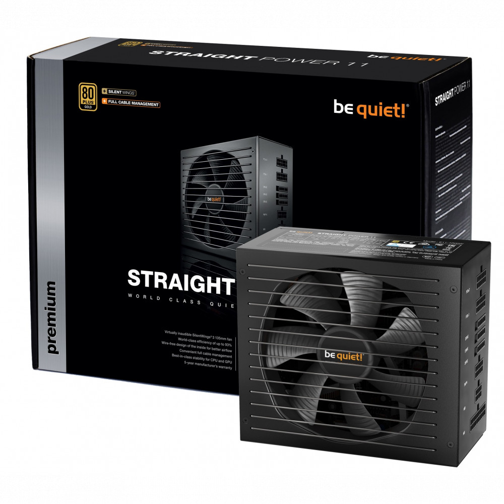 Блок питания be quiet! Straight Power 11 BN280 450 Вт - миниатюра 3