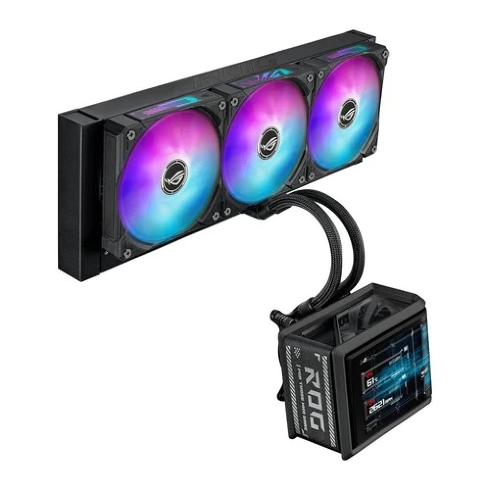 Система охлаждения Asus ROG RYUO IV SLC 360 ARGB 90RC0151-B0EAY0 Для процессора — фото товара