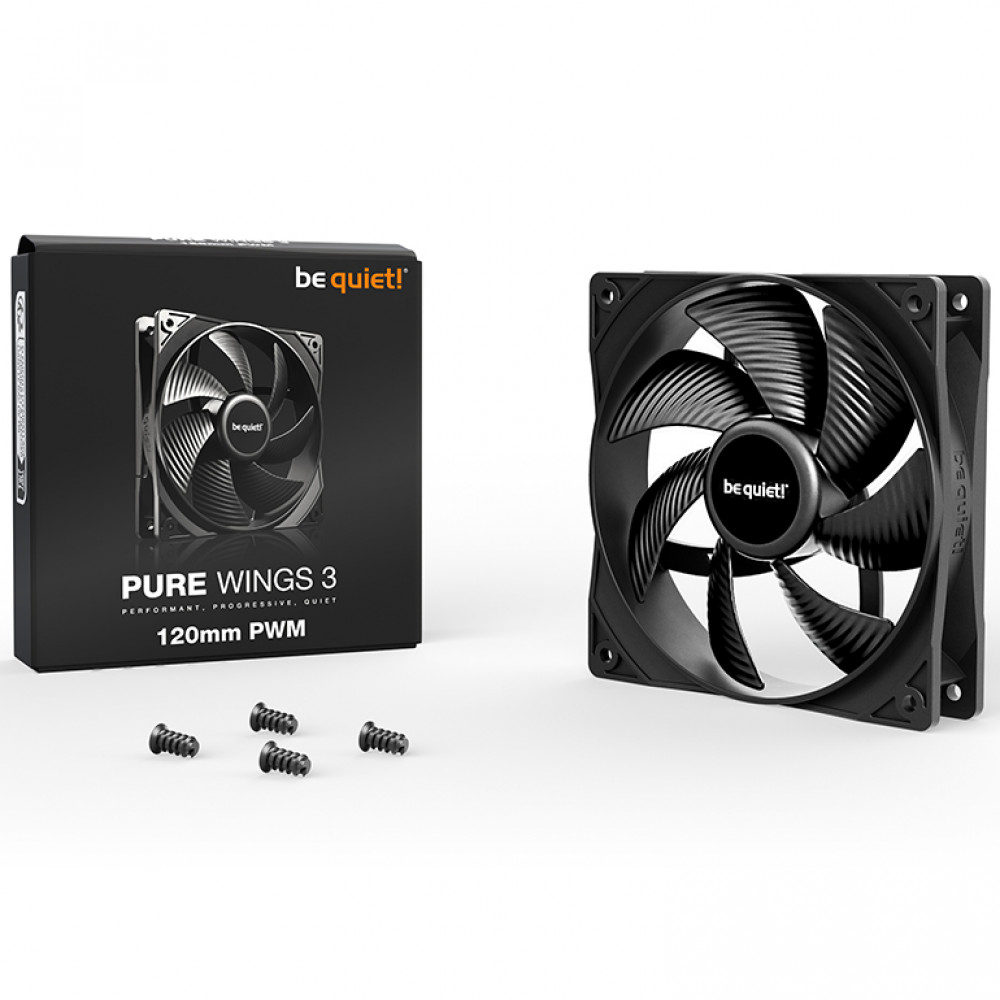 Система охлаждения be quiet! Pure Wings 3 120mm PWM BL105 Для системного блока - миниатюра 3