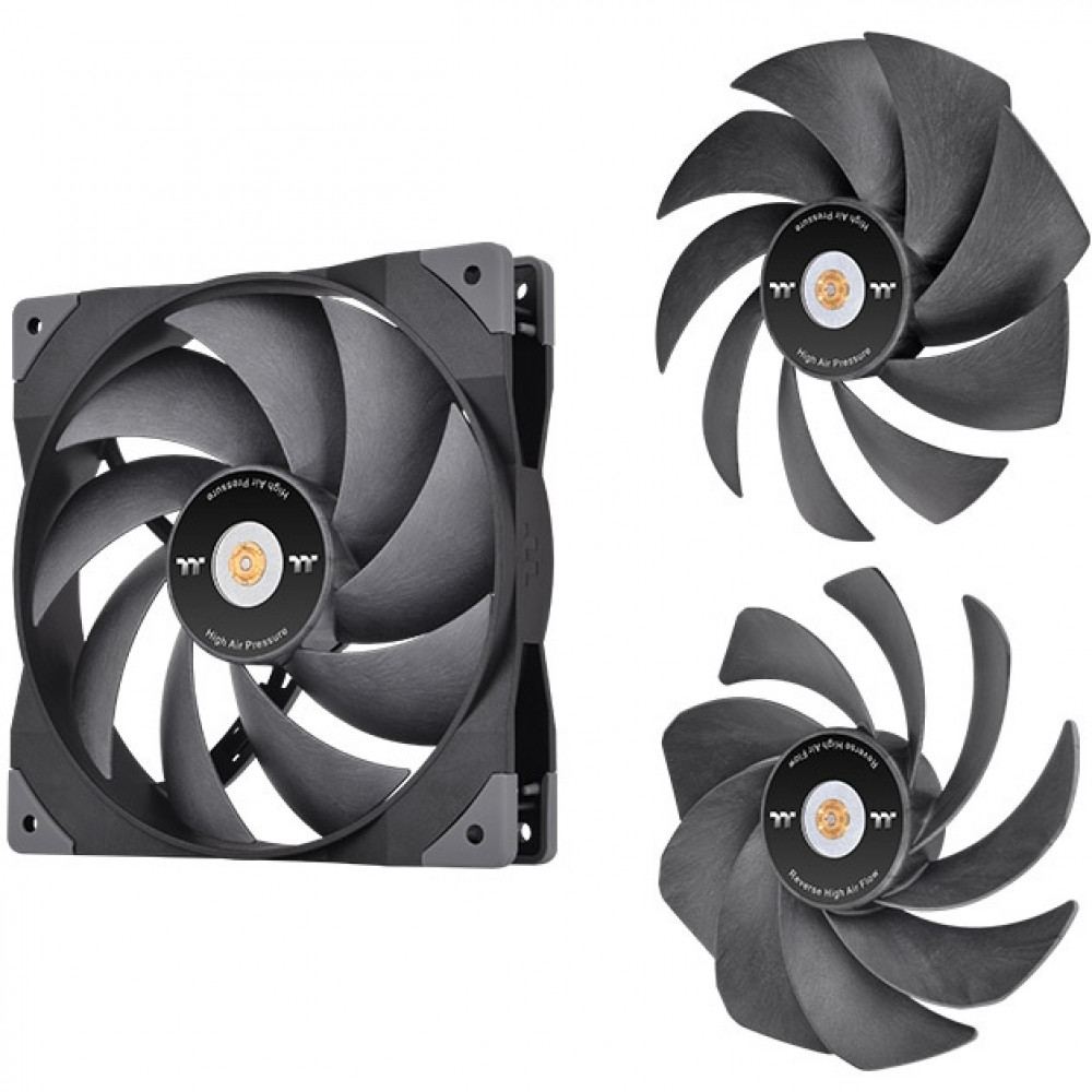 Система охлаждения Thermaltake SWAFAN GT14 PC Cooling Fan TT Premium Edition CL-F157-PL14BL-A Для системного блока — фото товара