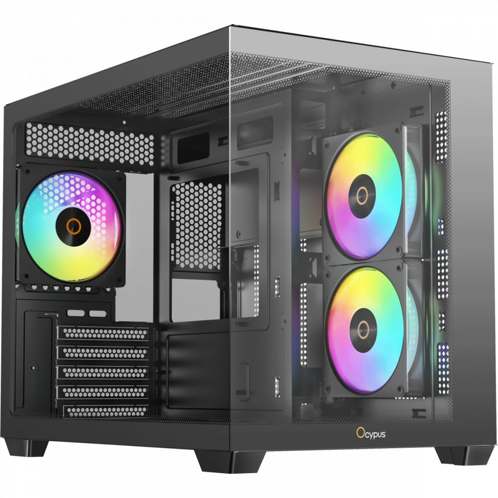 Корпус Ocypus Gamma C54 BK ARGB Gamma-C54-BKD300XX-GL Mini-Tower — фото товара