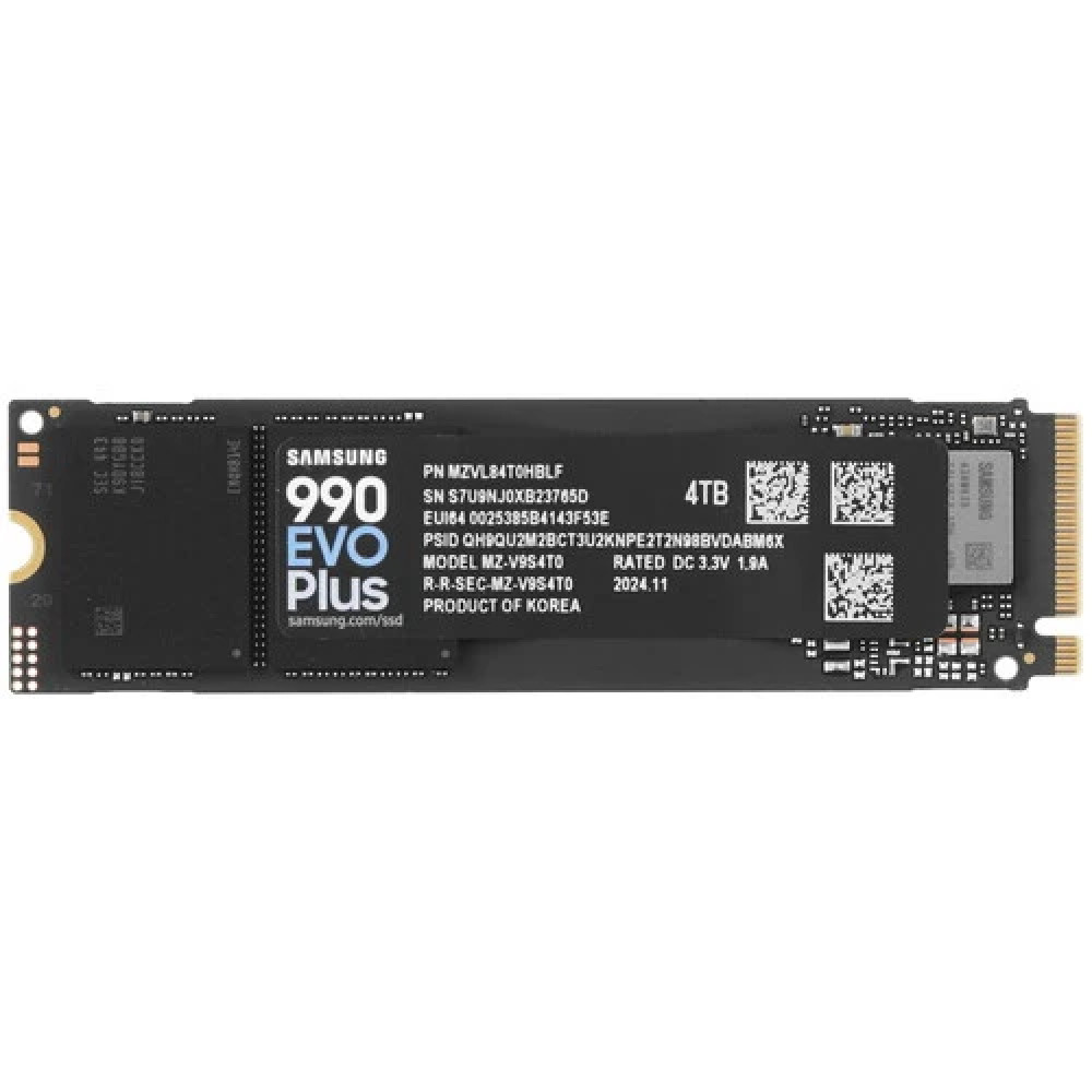 Жесткий диск Samsung 990 EVO Plus MZ-V9S4T0BW SSD (твердотельные), 4 ТБ, M.2, PCIe - миниатюра 2