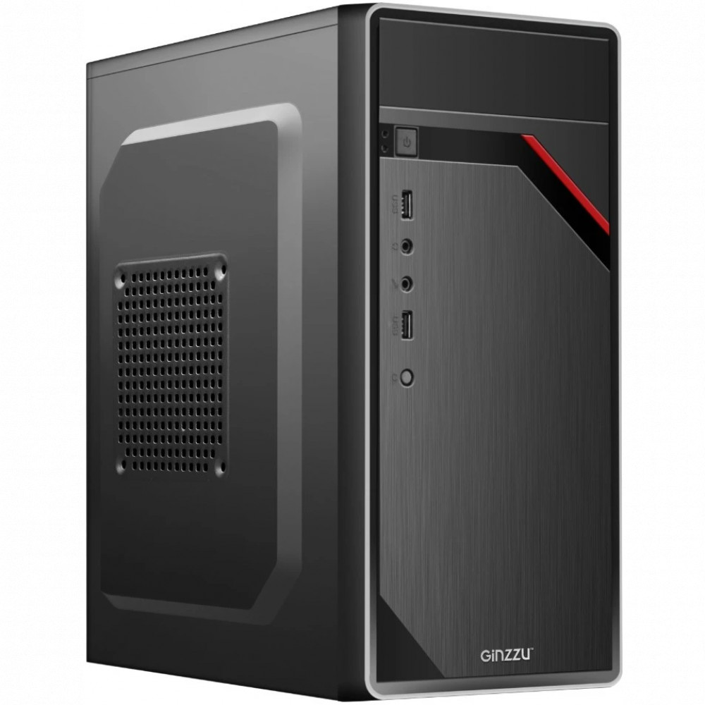 Корпус Ginzzu D180 Black Mini-Tower — фото товара