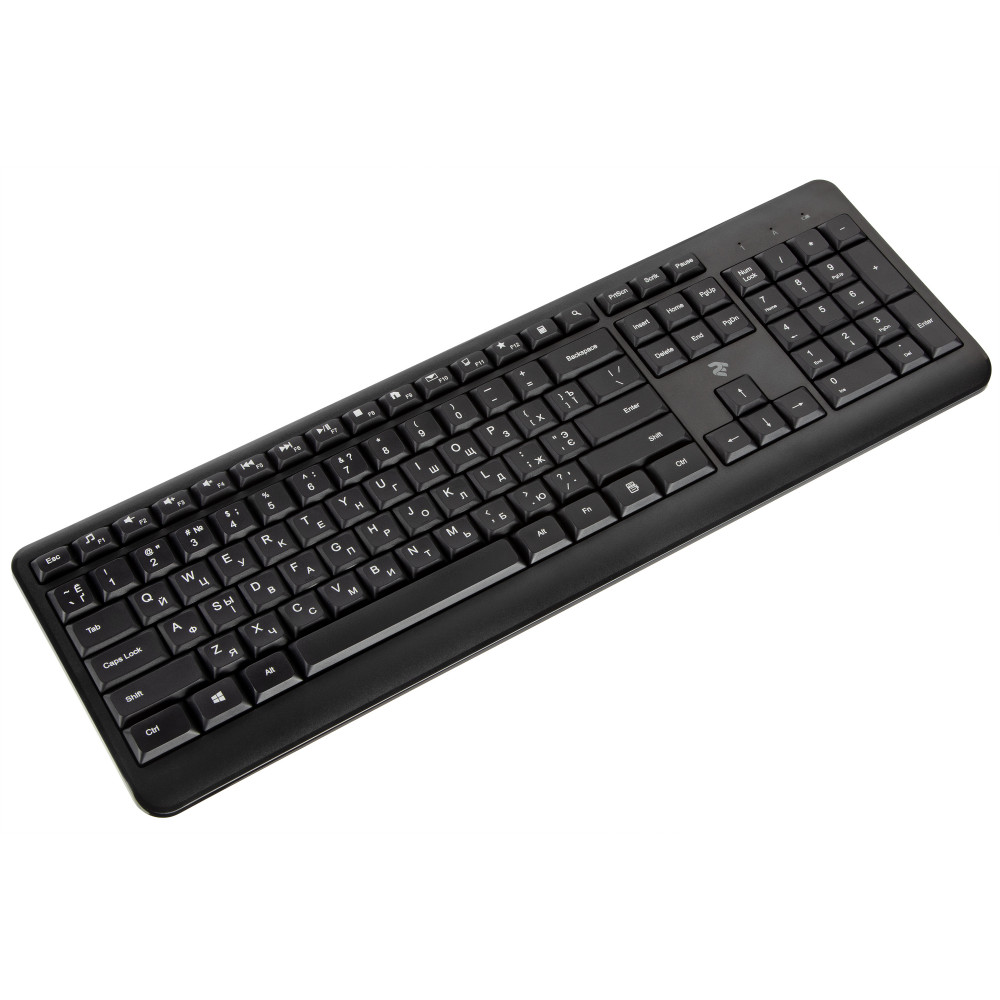 Клавиатура 2E KS220 WL Black 2E-KS220WB Беспроводная, USB — фото товара