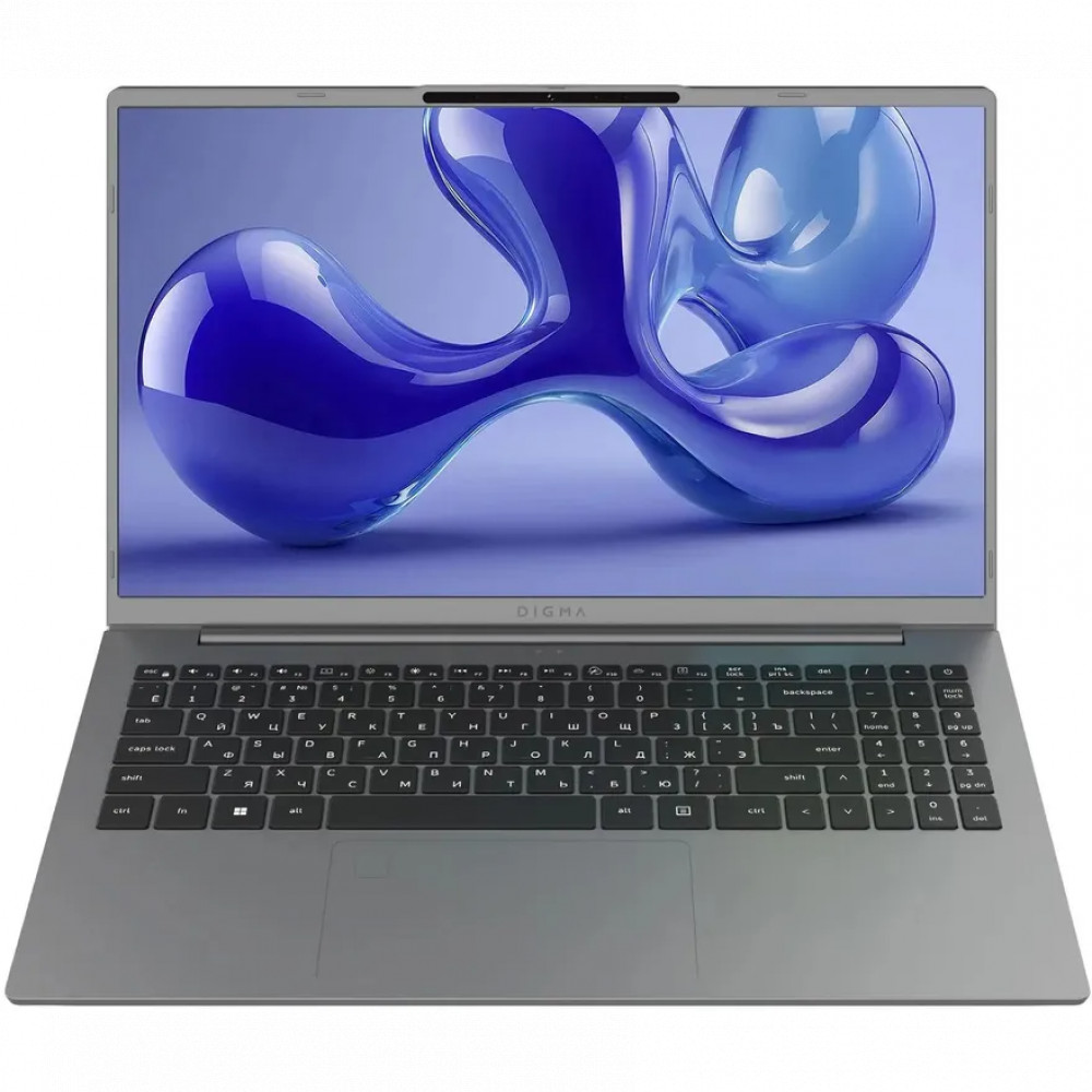 Ноутбук Digma Ascend DN15P5-ADXW07 15.6 ", FHD 1920x1080 (16:9), Intel, Core i5, 16 Гб, 512 ГБ, Intel UHD Graphics, Windows 11 Home — фото товара