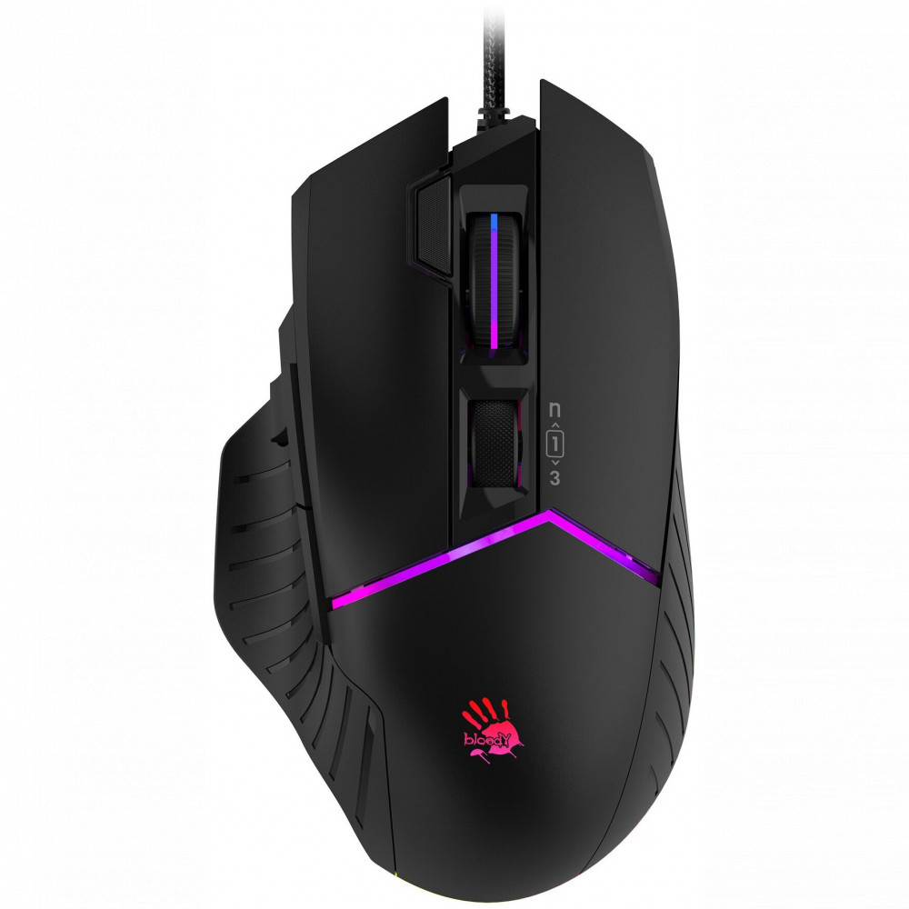 Мышь A4Tech W95 Max Black W95-Max StoneBlack Игровые, Проводная — фото товара