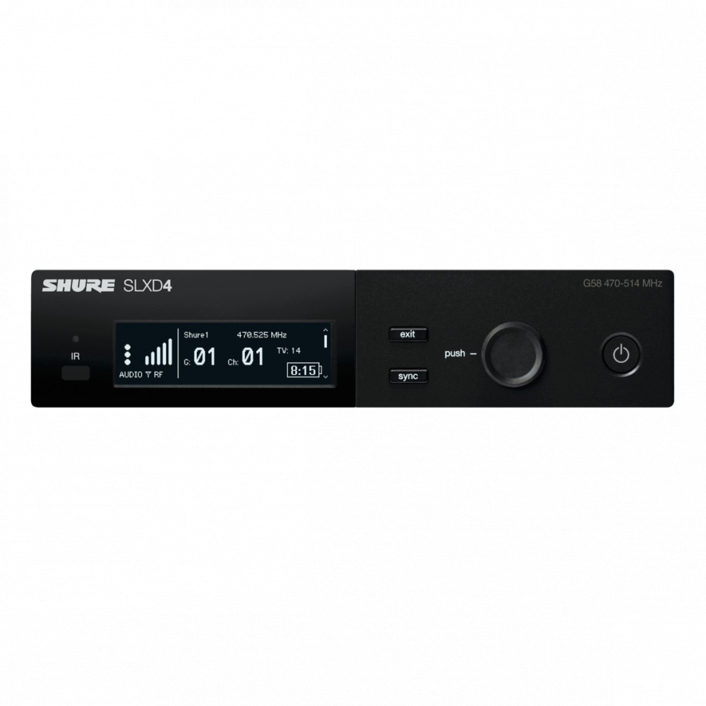 Микрофон SHURE SLXD4 SLXD4E=-H56 — фото товара
