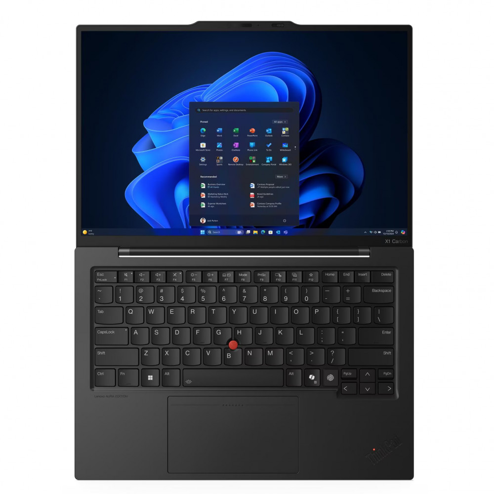 Ноутбук Lenovo ThinkPad X1 Carbon G13 21NX00F1FW 14 ", WUXGA 1920x1200 (16:10), Intel, Core Ultra 5, 16 Гб, 512 ГБ, Intel Graphics - миниатюра 5