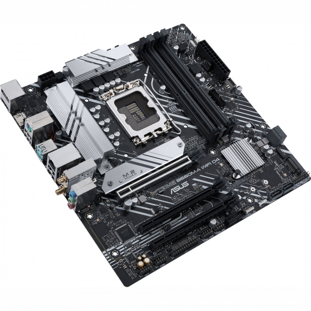 Материнская плата Asus PRIME B660M-A WIFI D4 90MB1AE0-M0EAY0 Micro-ATX, LGA 1700 - миниатюра 4