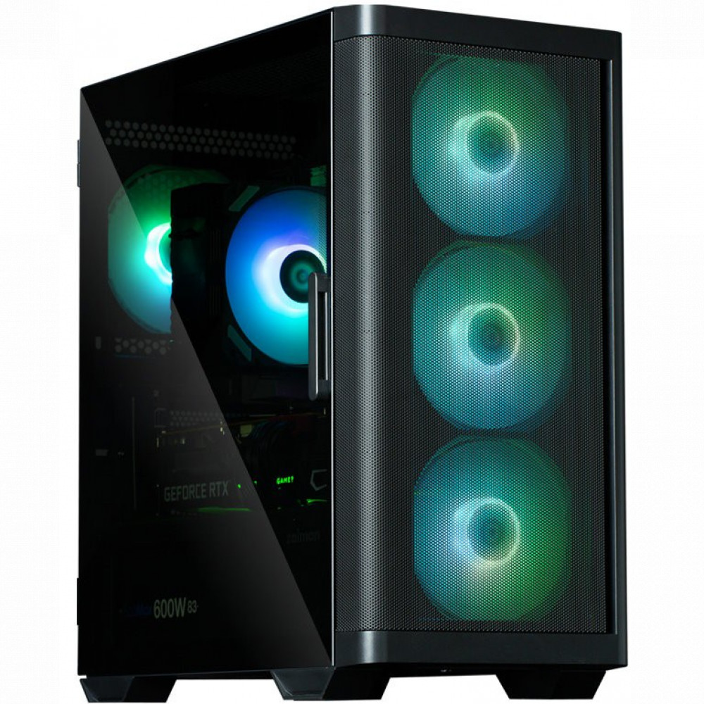Корпус Zalman M4 BLACK M4 black Mini-Tower - миниатюра 2