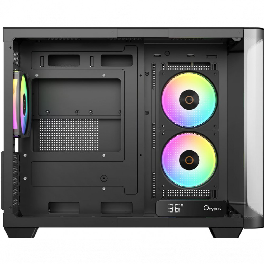 Корпус Ocypus Iota C50 Curve ARGB Iota C50 BK Curve ARGB Digital Mini-Tower - миниатюра 3