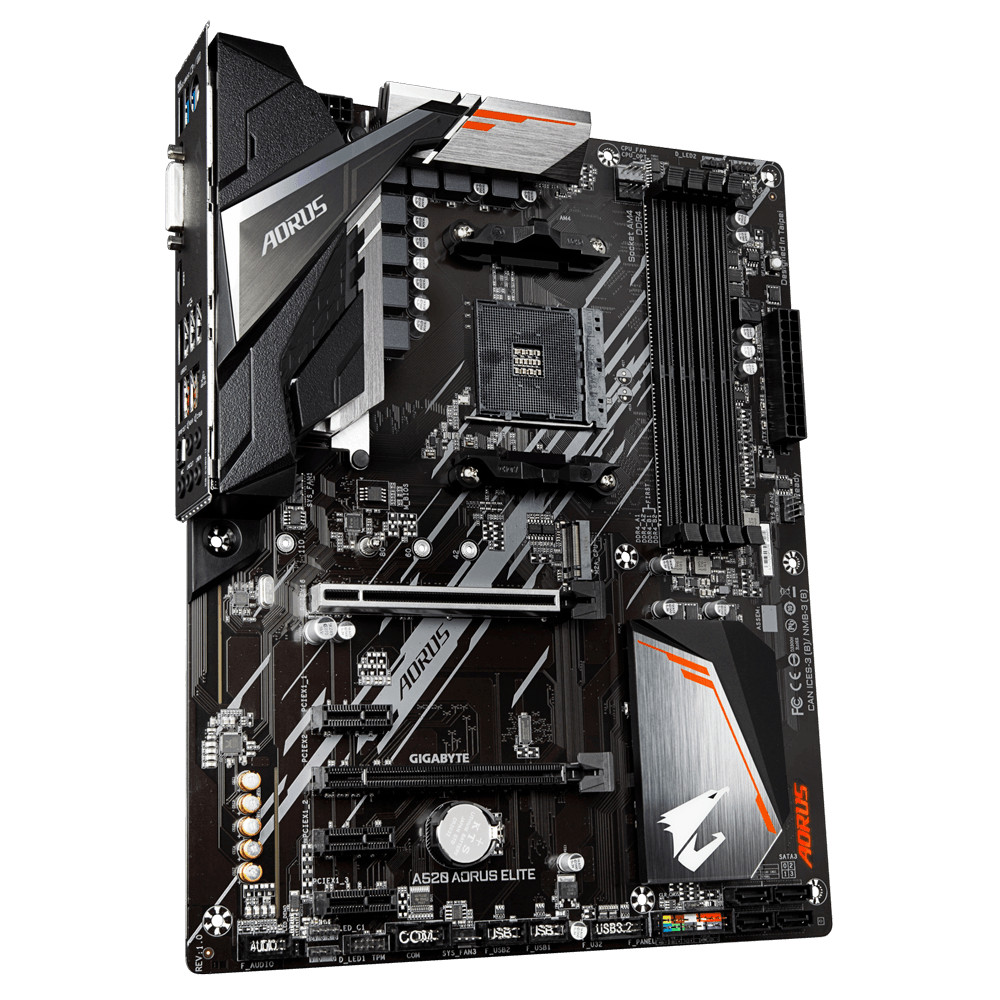 Материнская плата Gigabyte A520 AORUS ELITE ATX, AMD AM4 - миниатюра 7