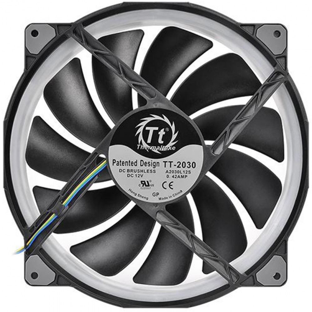 Система охлаждения Thermaltake Riing Plus 20 RGB TT Premium Edition Single Fan Pack CL-F070-PL20SW-A - миниатюра 3