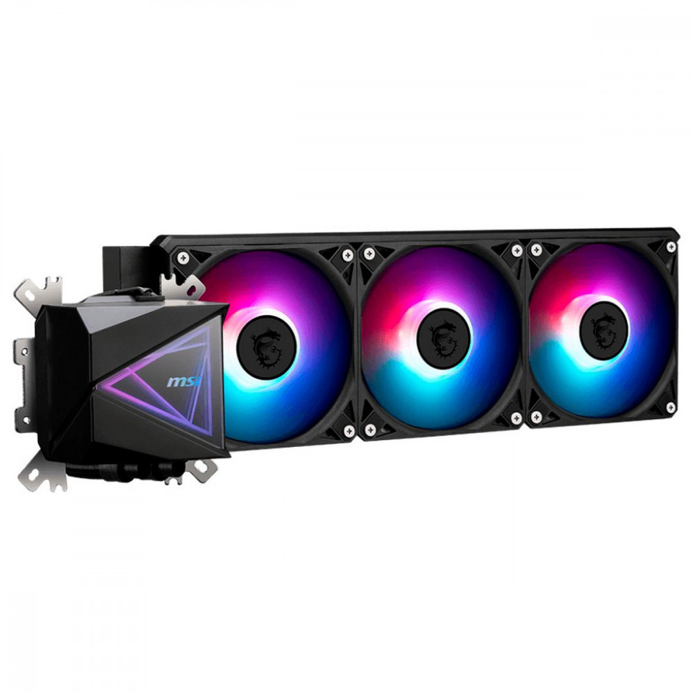 Система охлаждения MSI MAG CORELIQUID I360 3x ARGB Gen2 Fan 306-7ZW8A24-C24 / 306-7ZW8A11-C24 Для процессора — фото товара