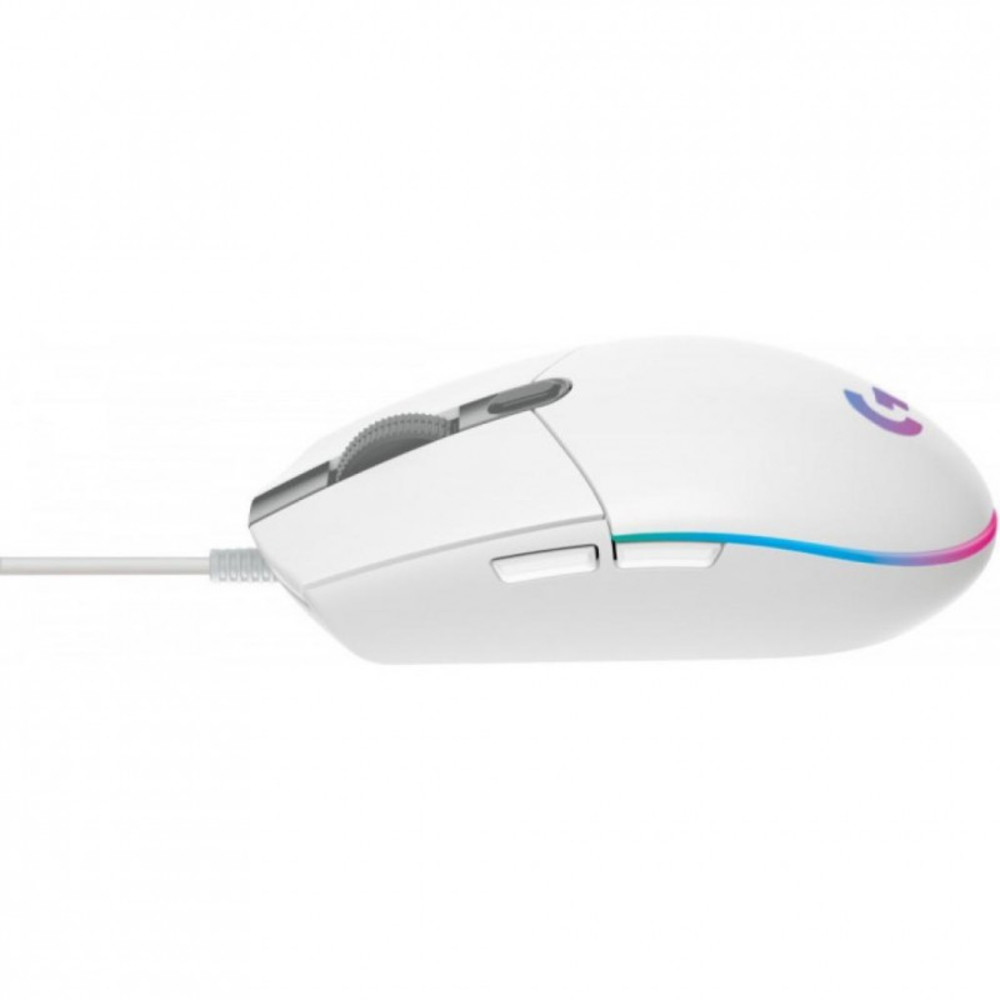 Мышь Logitech G102 LIGHTSYNC, White 910-005824 Игровые, Проводная - миниатюра 4