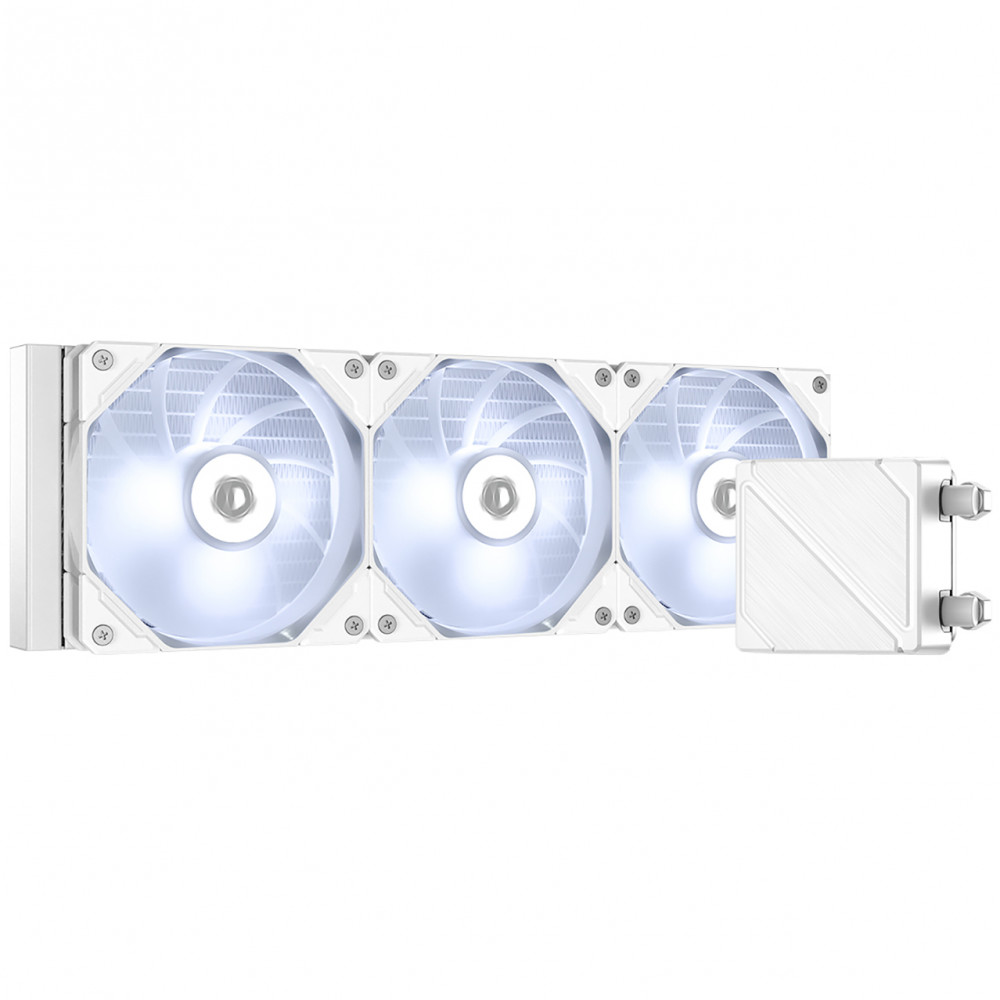 Система охлаждения ID-Cooling Dashflow 360 Basic White DASHFLOW 360 BASIC WHITE Для процессора — фото товара