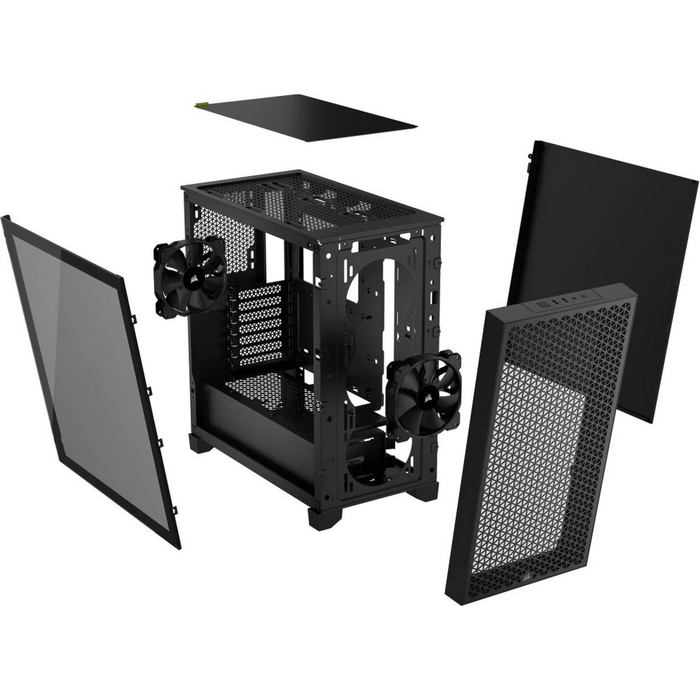 Корпус Corsair 3000D AIRFLOW Black CC-9011251-WW Mid-Tower - миниатюра 10