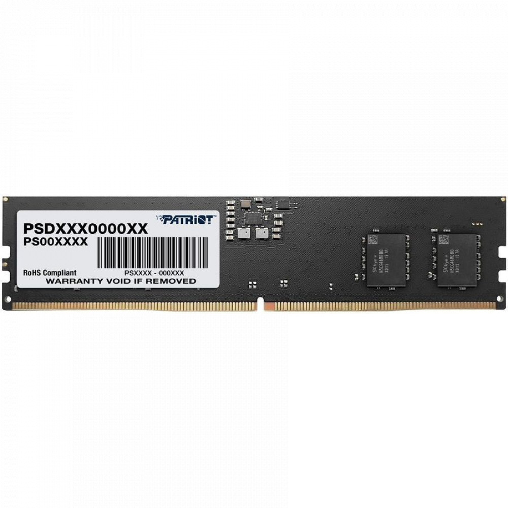 ОЗУ Patriot Signature PSD516G520081 DIMM, DDR5, 16 Гб, 5200 МГц — фото товара
