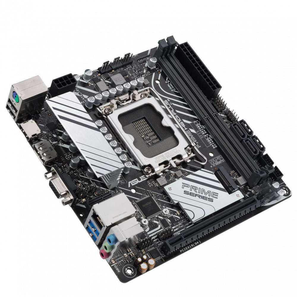 Материнская плата Asus PRIME H610I-PLUS-CSM Mini-ATX, LGA 1700 - миниатюра 4