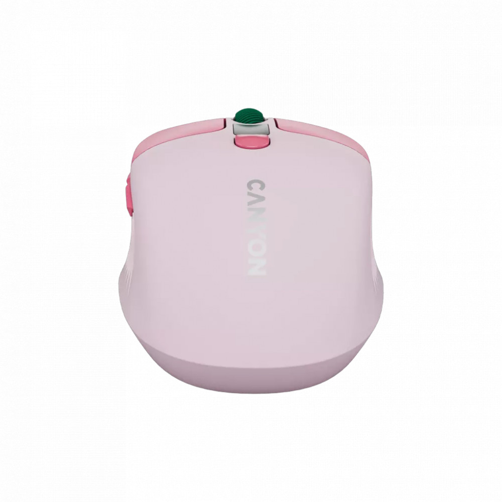 Мышь Canyon MW-26 LCD Silent Dual Mode Wireless Pink CNS-CMSW26P Бюджетные, Беспроводная - миниатюра 4