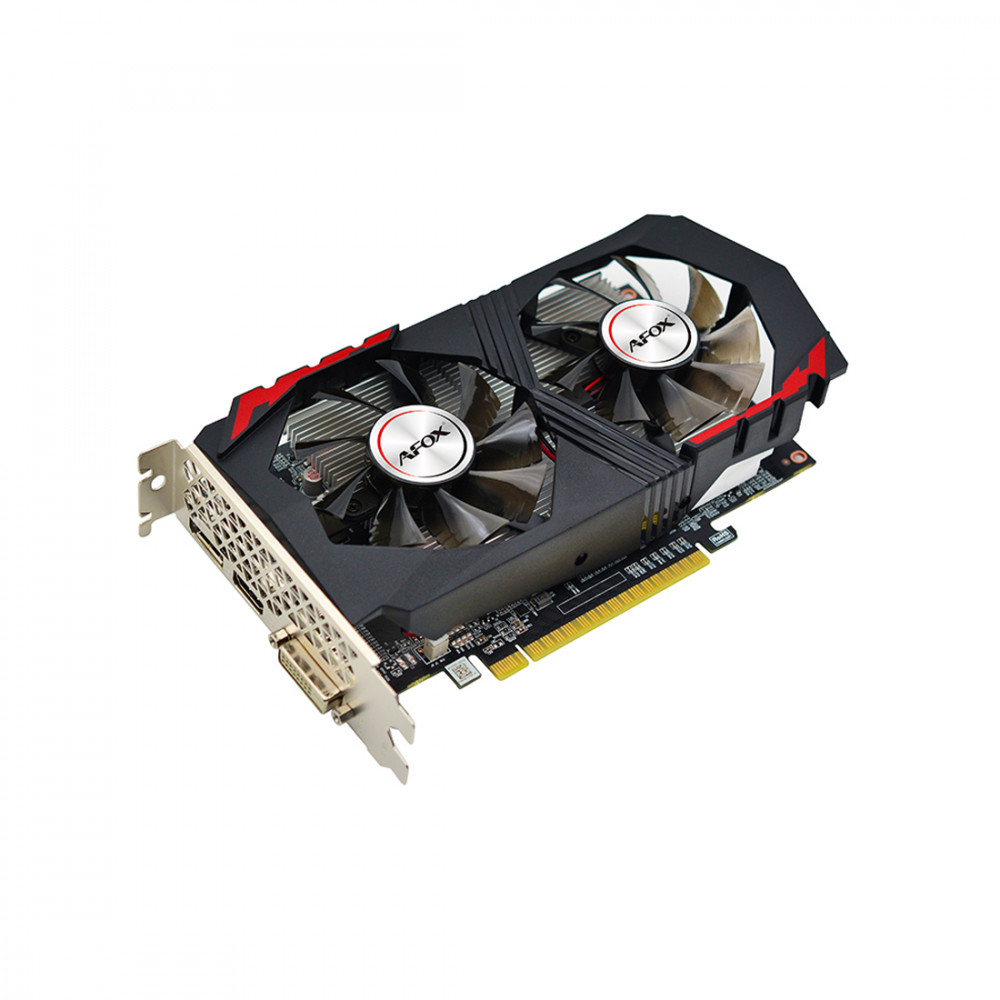 Видеокарта AFOX GTX1050Ti GAMING 4GB D5 Dual Fan AF1050TI-4096D5H7-V9 4 ГБ - миниатюра 2