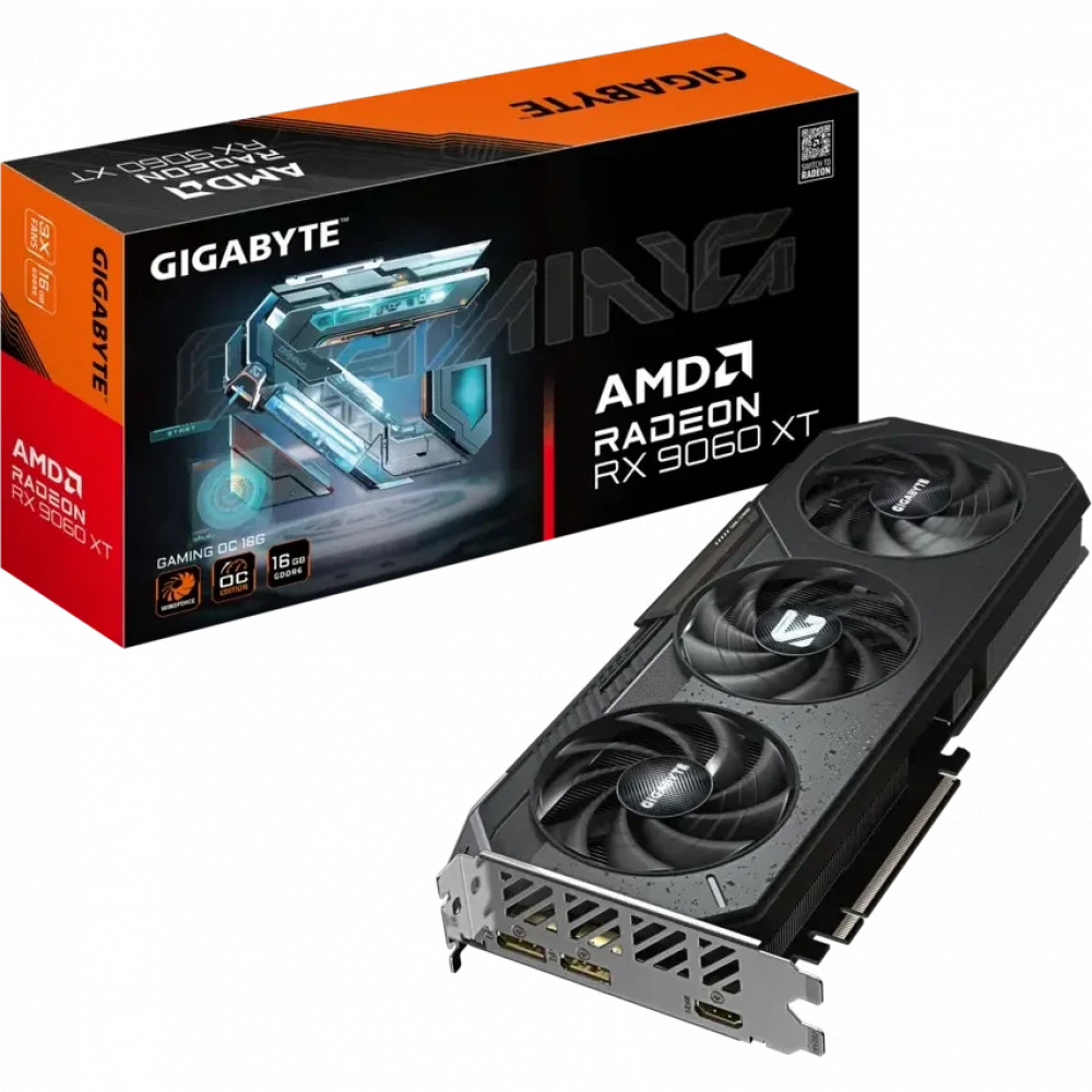 Видеокарта Gigabyte AMD Radeon RX 9060 XT Gigabyte GAMING OC 16Gb GV-R9060XTGAMING OC-16GD 16 ГБ - миниатюра 5