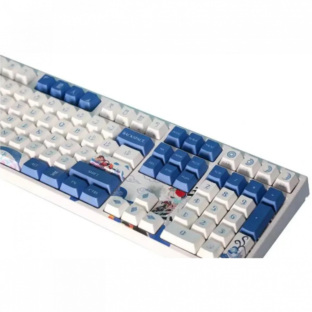 Клавиатура Varmilo Lovebirds-I, VEM108, Wired, Multimedia, Gaming, EC V2 Sakura, White-Blue, USB 390190 Проводная, USB - миниатюра 2