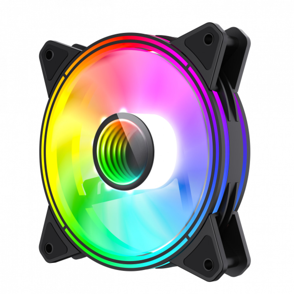 Система охлаждения GameMax FN-12RAINBOW-Q-INFINITY ARGB Для системного блока - миниатюра 3