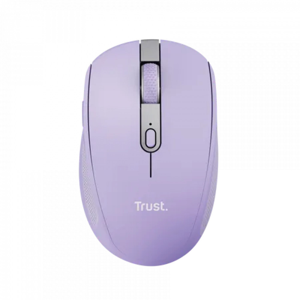 Мышь Trust OZAA Purple OZAA25384 Бюджетные, Беспроводная — фото товара