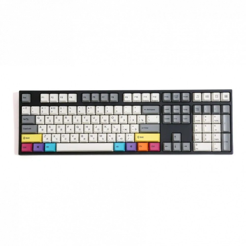 Клавиатура Varmilo CMYK, VPM108, Varmilo EC V2 Ivy, Wired, Gaming, Black, USB 306894 Проводная, USB — фото товара