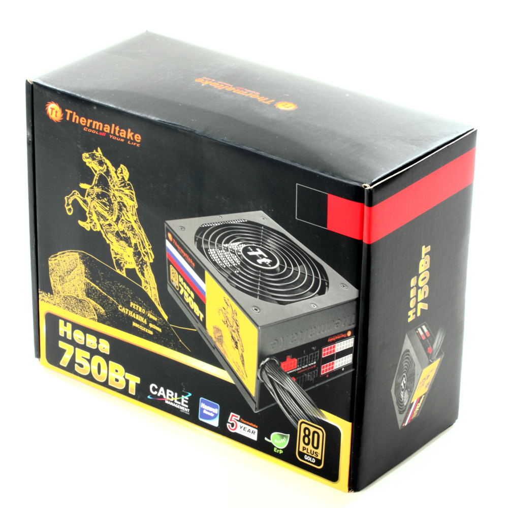 Блок питания Thermaltake Нева 750Вт W0427RE — фото товара