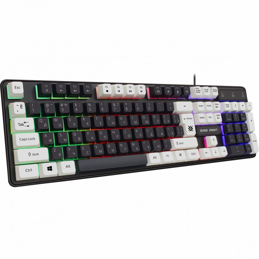 Клавиатура Defender Dark Knight GK-077 45077 Проводная, USB - миниатюра 2