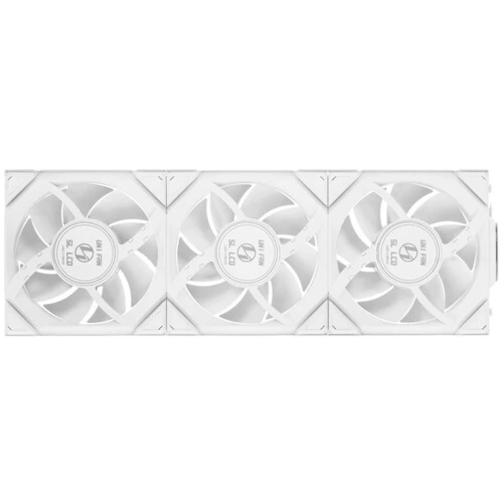 Система охлаждения Lian Li UNI FAN SL WIRELESS LCD 120 12SLLCD1W3W Для системного блока - миниатюра 2