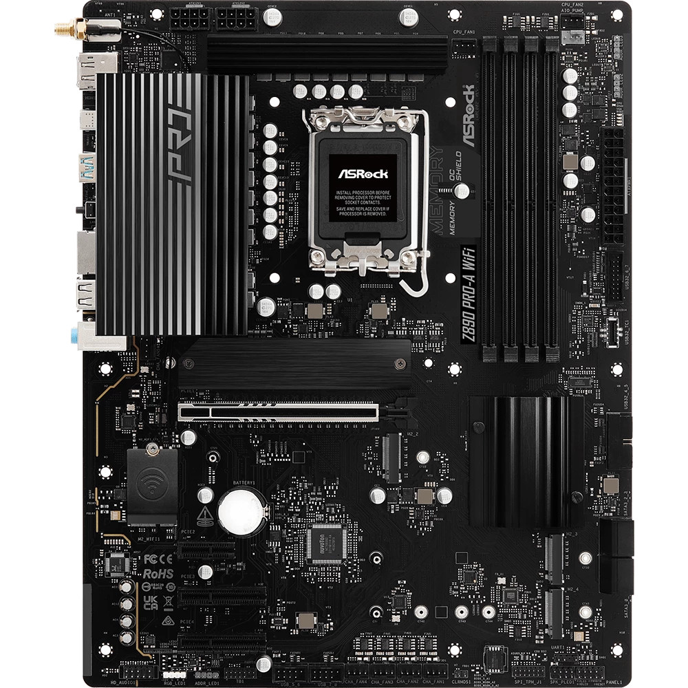 Материнская плата ASRock Z890 PRO-A WIFI ATX, LGA 1851 — фото товара