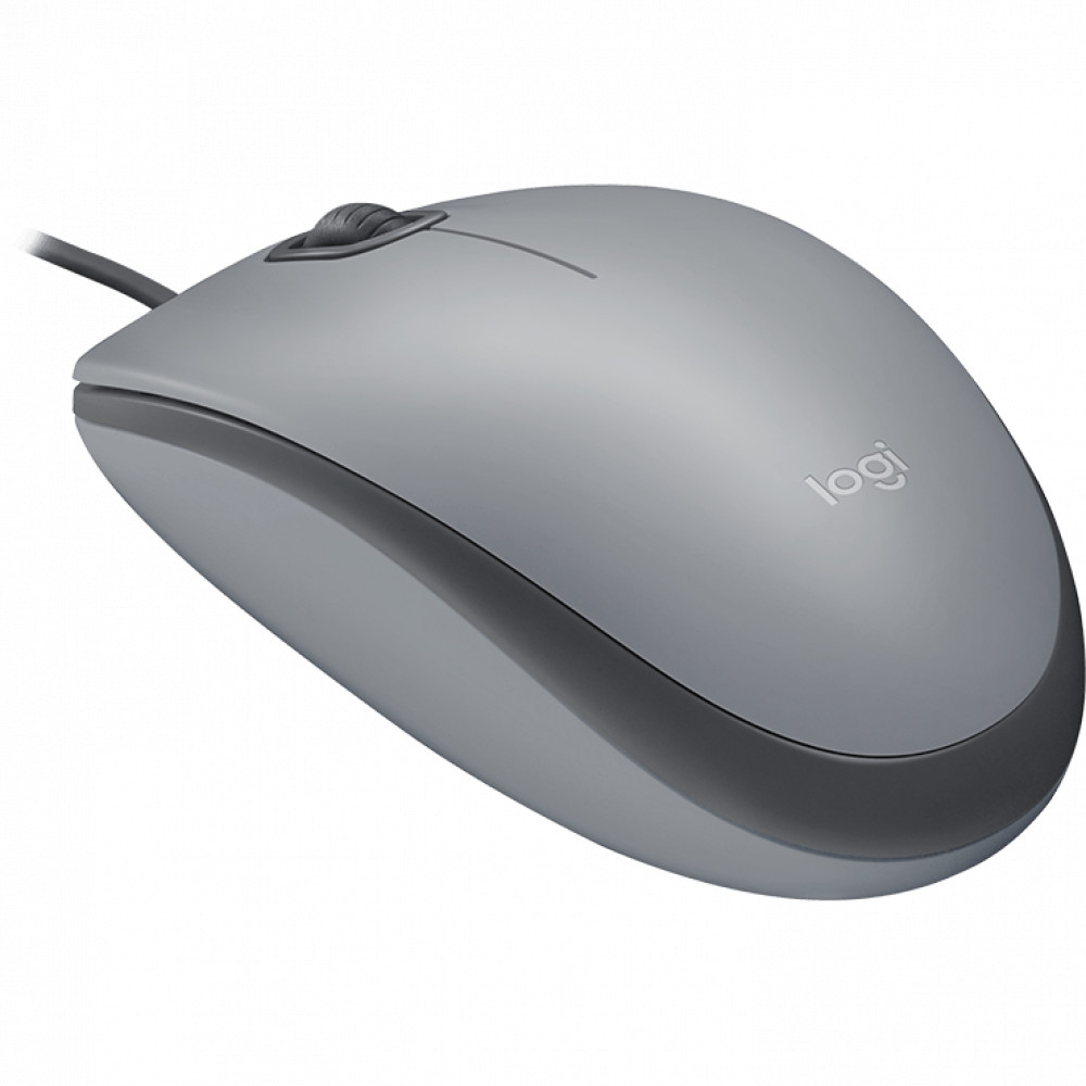 Мышь Logitech M110 910-005502 Бюджетные, Проводная - миниатюра 3