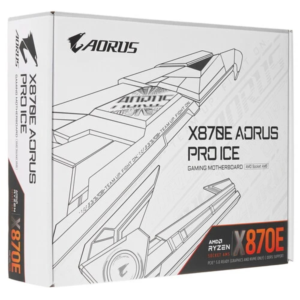 Материнская плата Gigabyte X870E AORUS PRO ICE ATX, AMD AM5 - миниатюра 5
