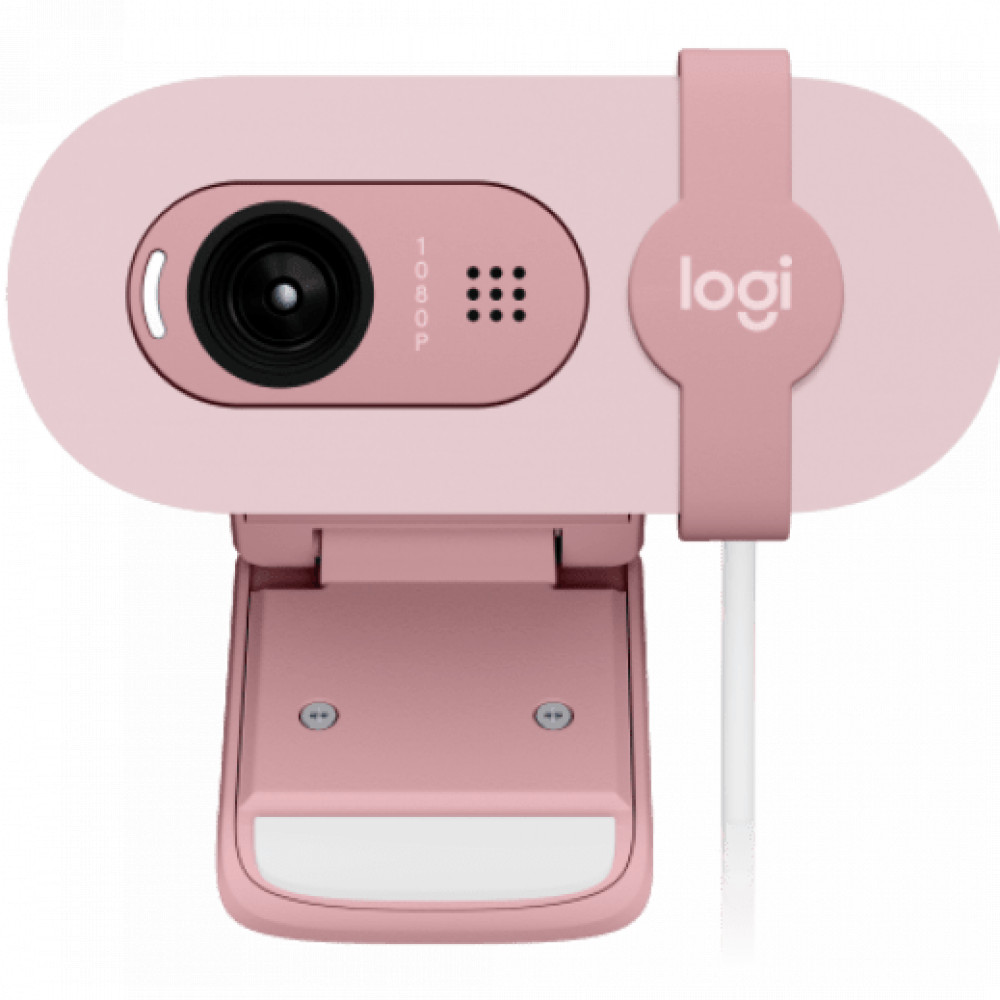 Веб камеры Logitech Brio 100 Rose 960-001623 — фото товара