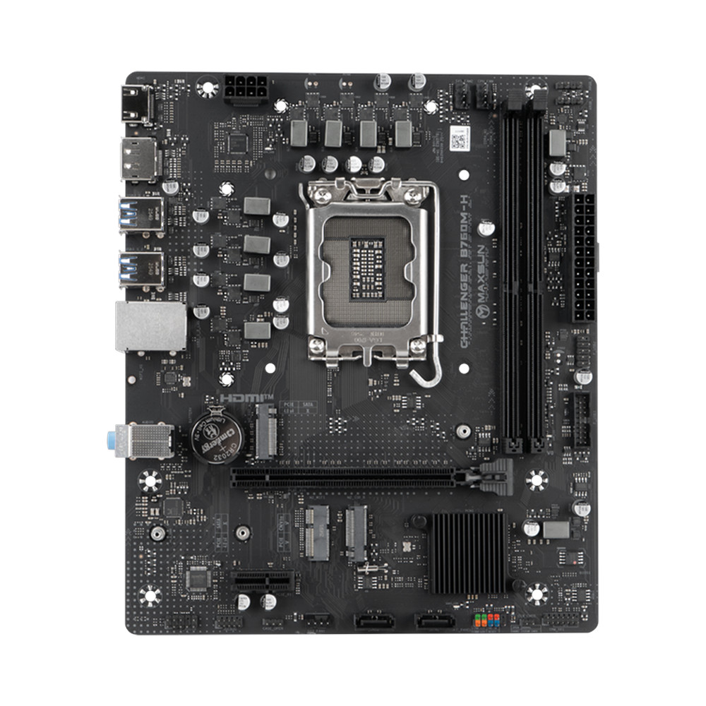Материнская плата Maxsun MS-Challenger B760M-H B760 6940709663110 Micro-ATX, LGA 1700 — фото товара