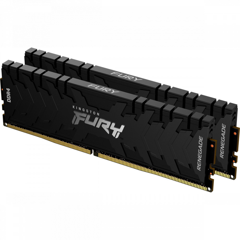 ОЗУ Kingston FURY Renegade Black KF446C19RBK2/16 DIMM, DDR4, 16 Гб (2 х 8 Гб), 4600 МГц — фото товара