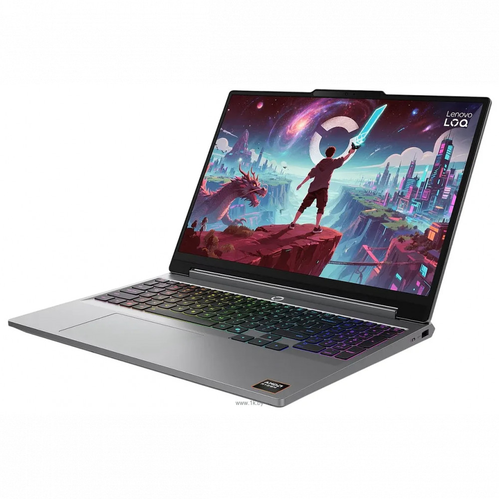 Ноутбук Lenovo LOQ 15AHP11 83TN000ERK 15.3 ", WUXGA 1920x1200 (16:10), AMD, Ryzen 7, 16 Гб, 512 ГБ, nVidia GeForce RTX 5050 - миниатюра 3