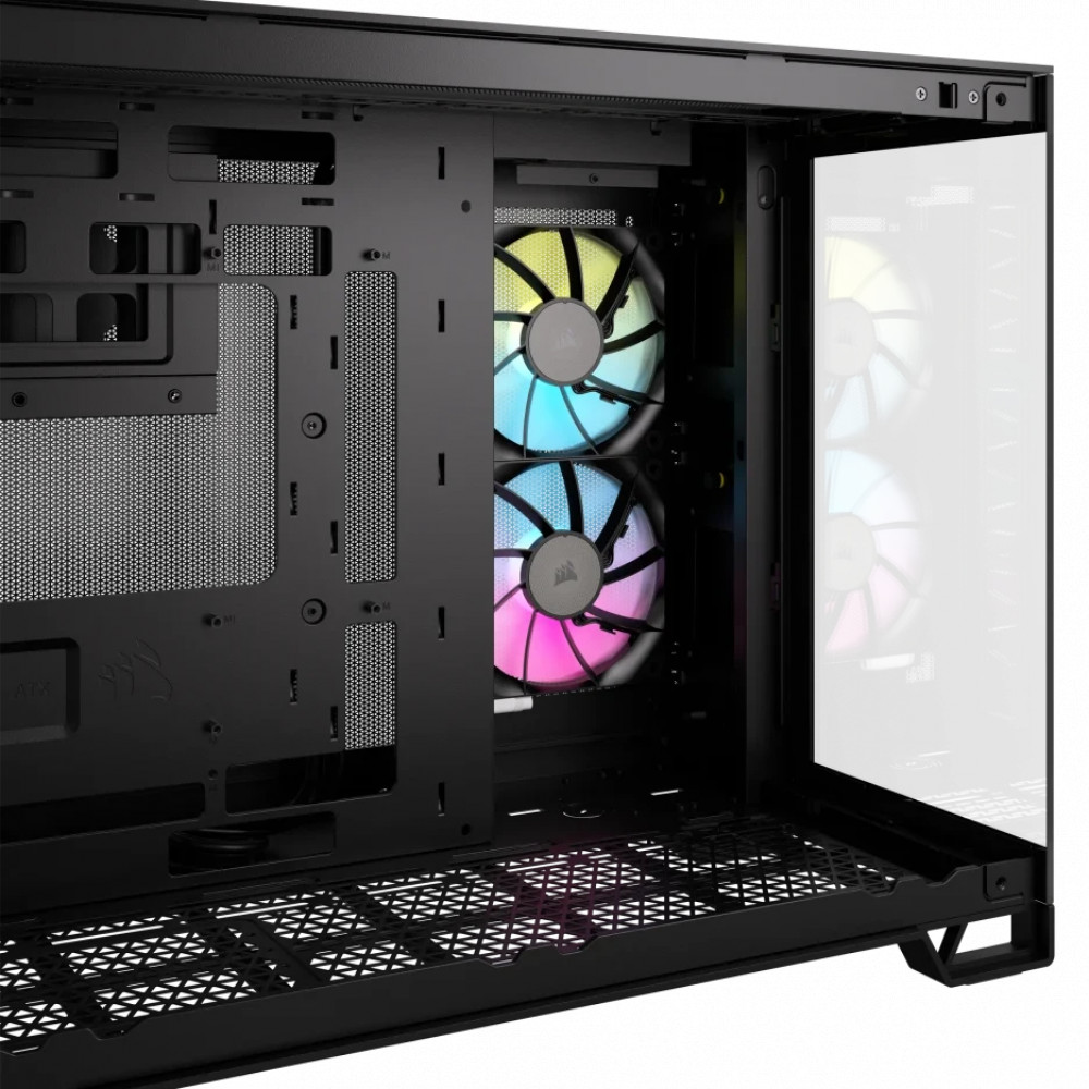 Корпус Corsair iCUE Link 2500X RGB Black CC-9011267-WW Mini-Tower - миниатюра 4
