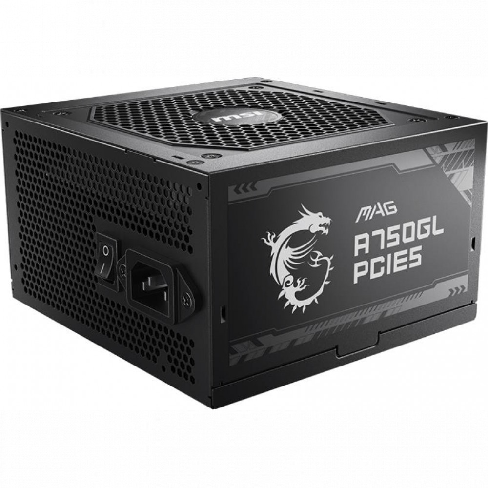 Блок питания MSI MAG A750GL PCIE5 750 Вт - миниатюра 2